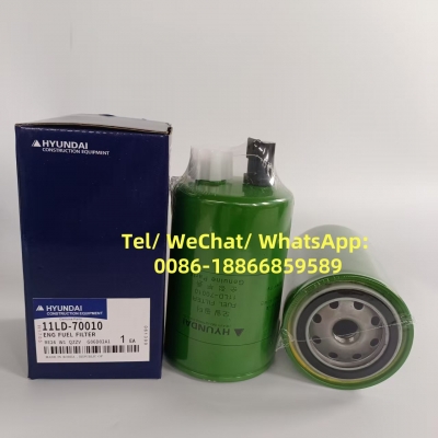 Fuel Filter 11LD-70010 11LD70010 Hyundai Excavator